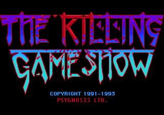 Killing Game Show, The (Japan) Title Screen